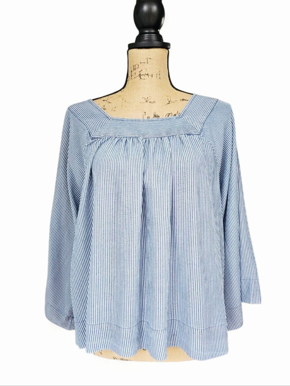 Gap Square Neck Cottagecore Peasant Blouse ,Size M